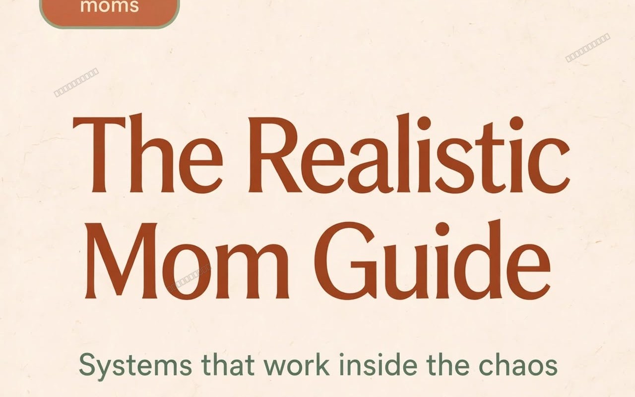 The Realistic Mom Guide: Systems That work inside the chaos