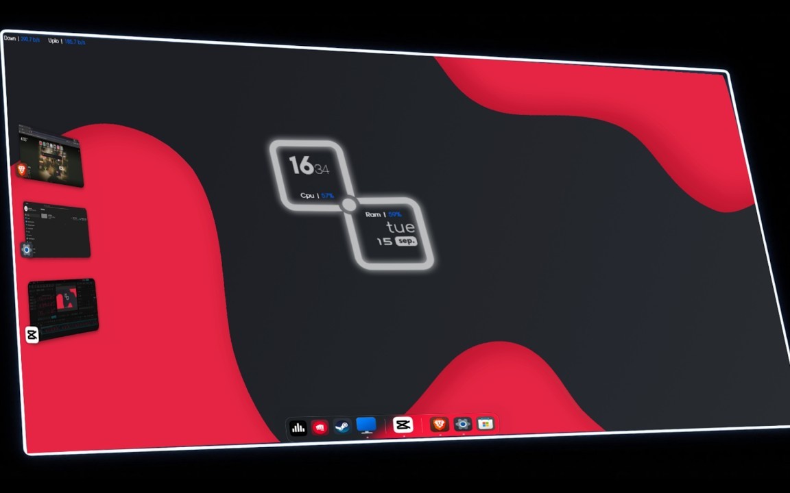 MYDOCKFINDER&RAINMTER skin