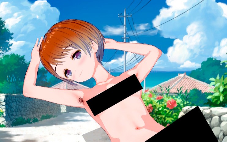 Armpits hair mod for Koikatsu games