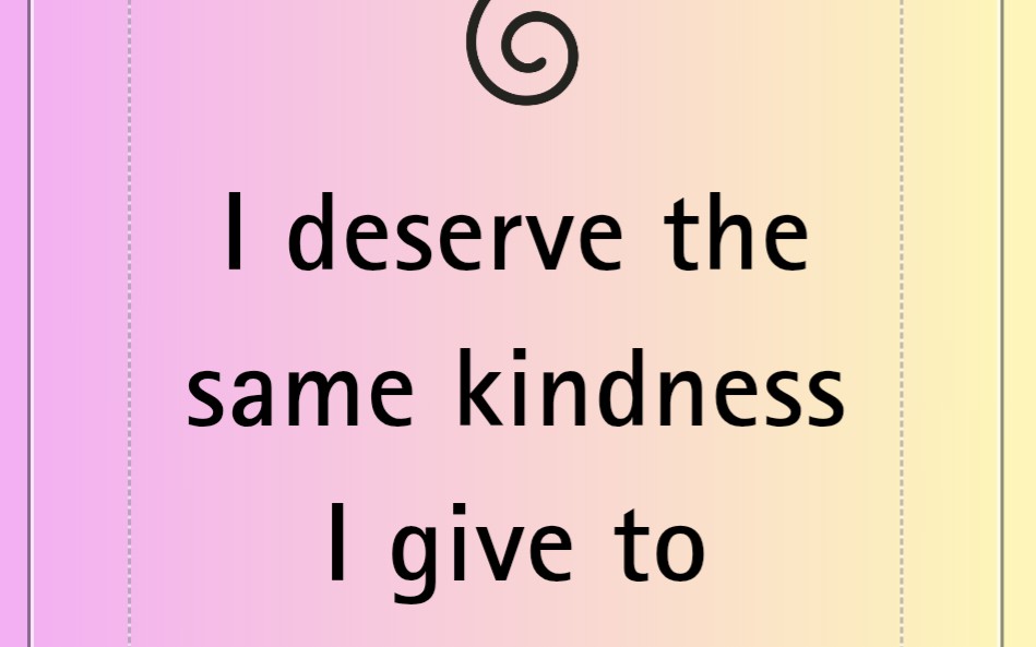 Self-Love Affirmation Cards