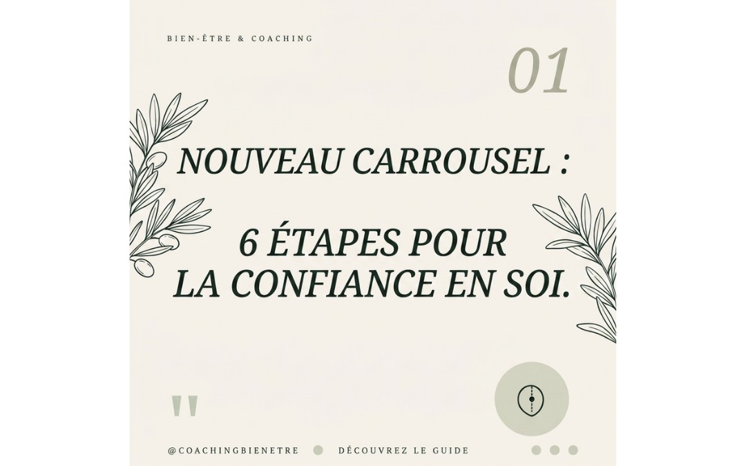 Carrousel coaching bien-être