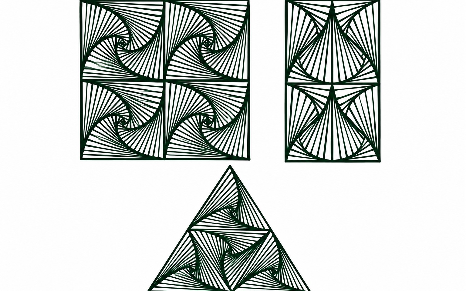 Original Geometric Line Art – Handmade Abstract Design