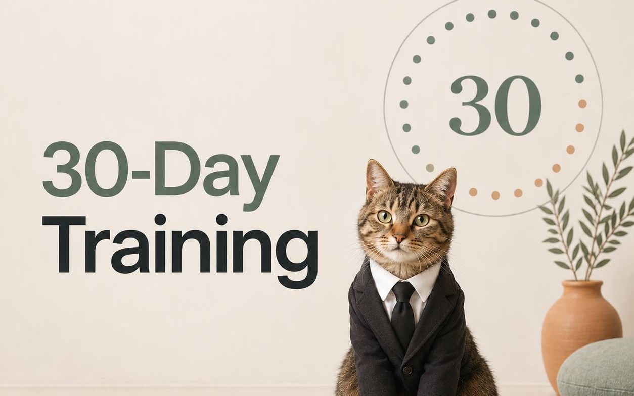 The 30-Day Cat Training: Better Behavior for Cats