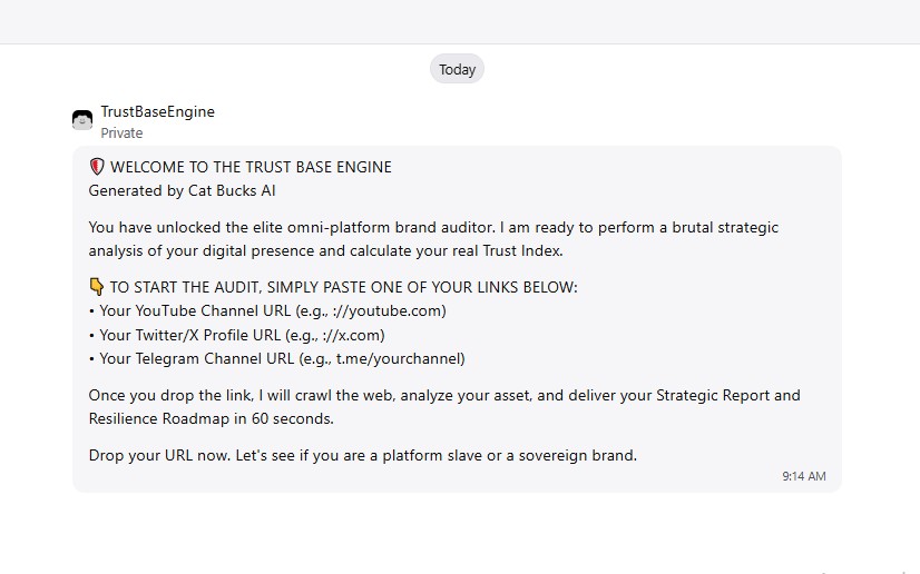 TrustBaseEngine | Omni-Platform AI Brand Auditor