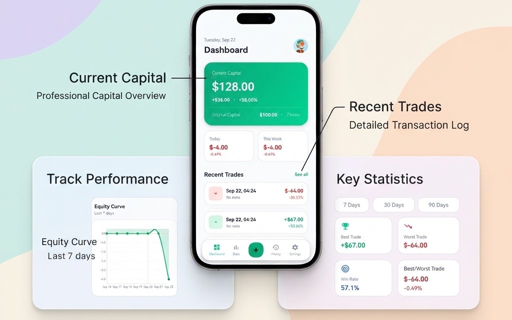 TradeLog — Android Trading Journal App + Source Code