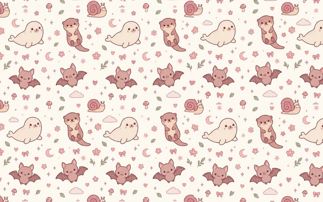 Sweet & Pink Collection - Llama & Friends Pattern