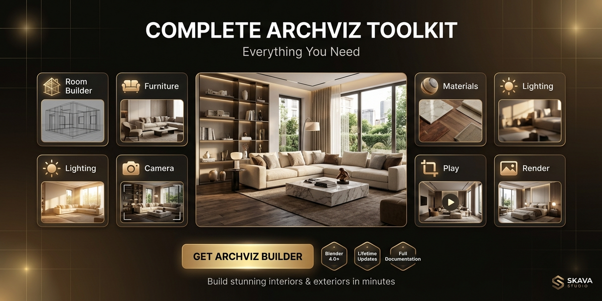 ArchViz Scene Builder
