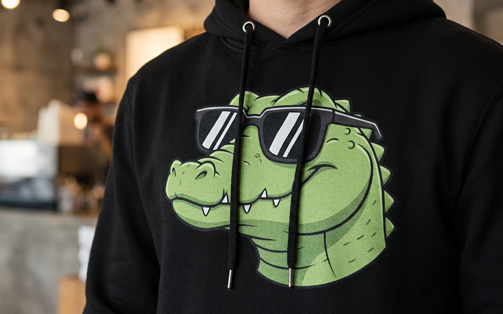 Cool Gator in Shades Digital Art For Merch & Resale