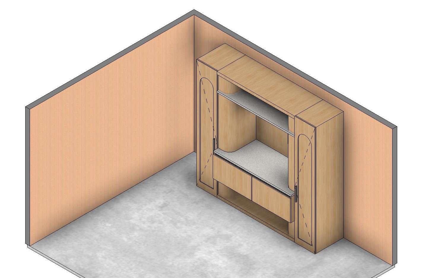 Built-in wardrob
