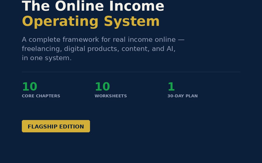 The Online Income Operating System