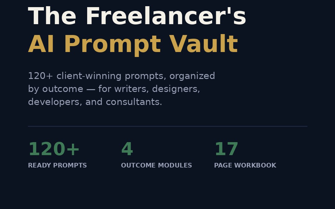 The Freelancer's AI Prompt Vault