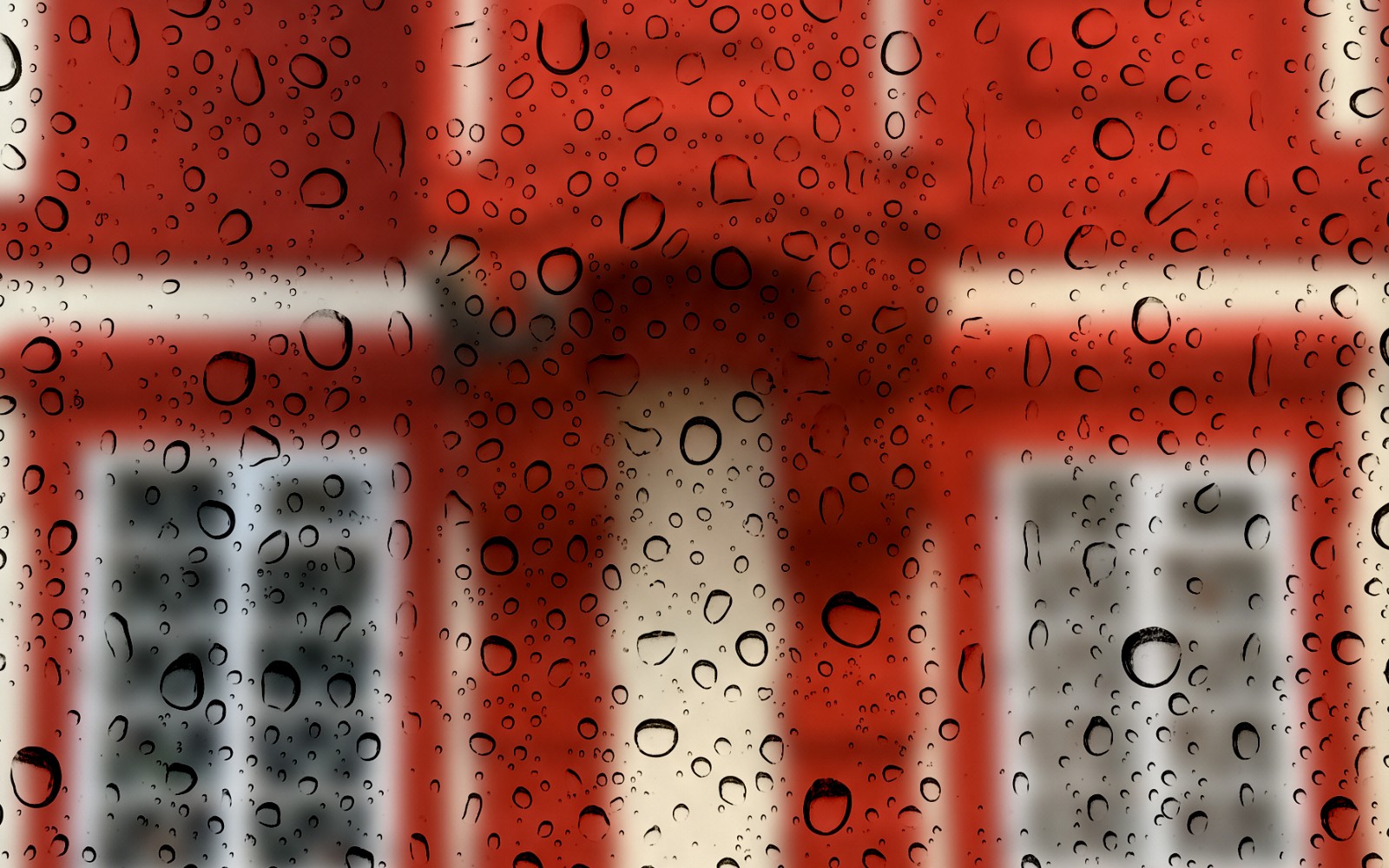 rain drops overlay