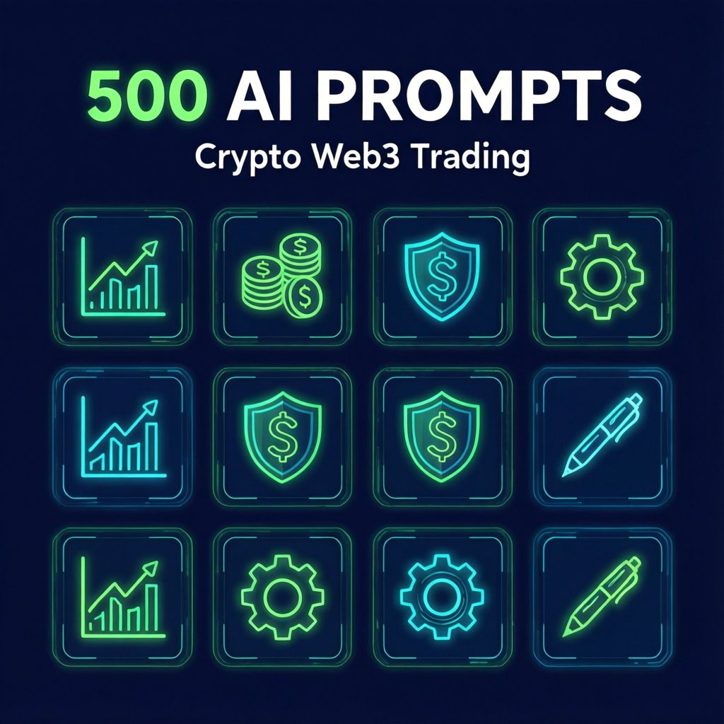 500 AI Prompts Pack: Crypto, Web3 & Trading (Multi-Chain)