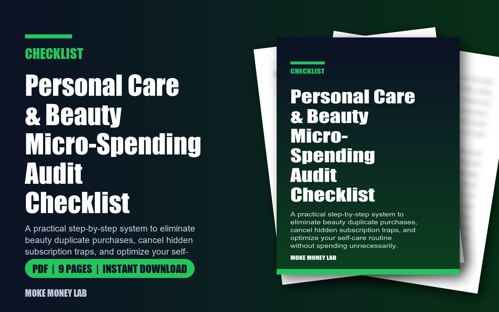Stop Beauty Overspending Checklist: Track Skincare & Cut Waste | Getly
