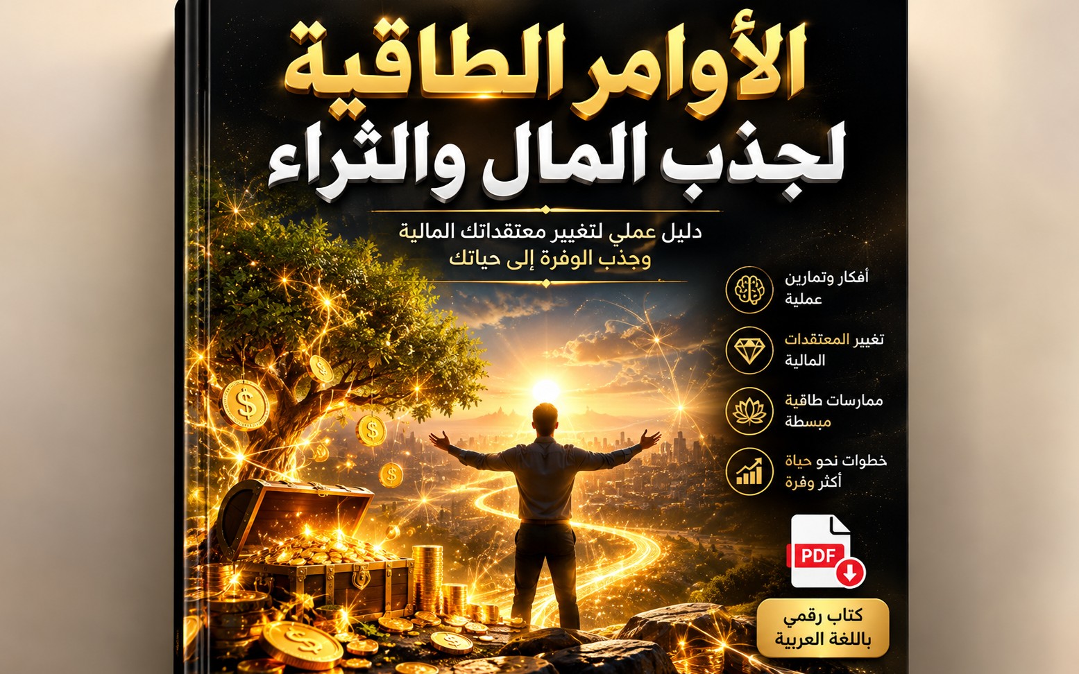 الأوامر الطاقية لجذب المال والثراء | كتاب PDF باللغة العربية