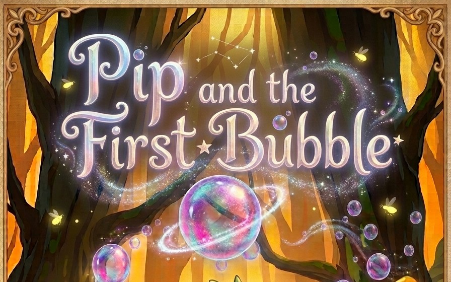 Pip and the First Bubble — A Magical Dragon Story for Kids