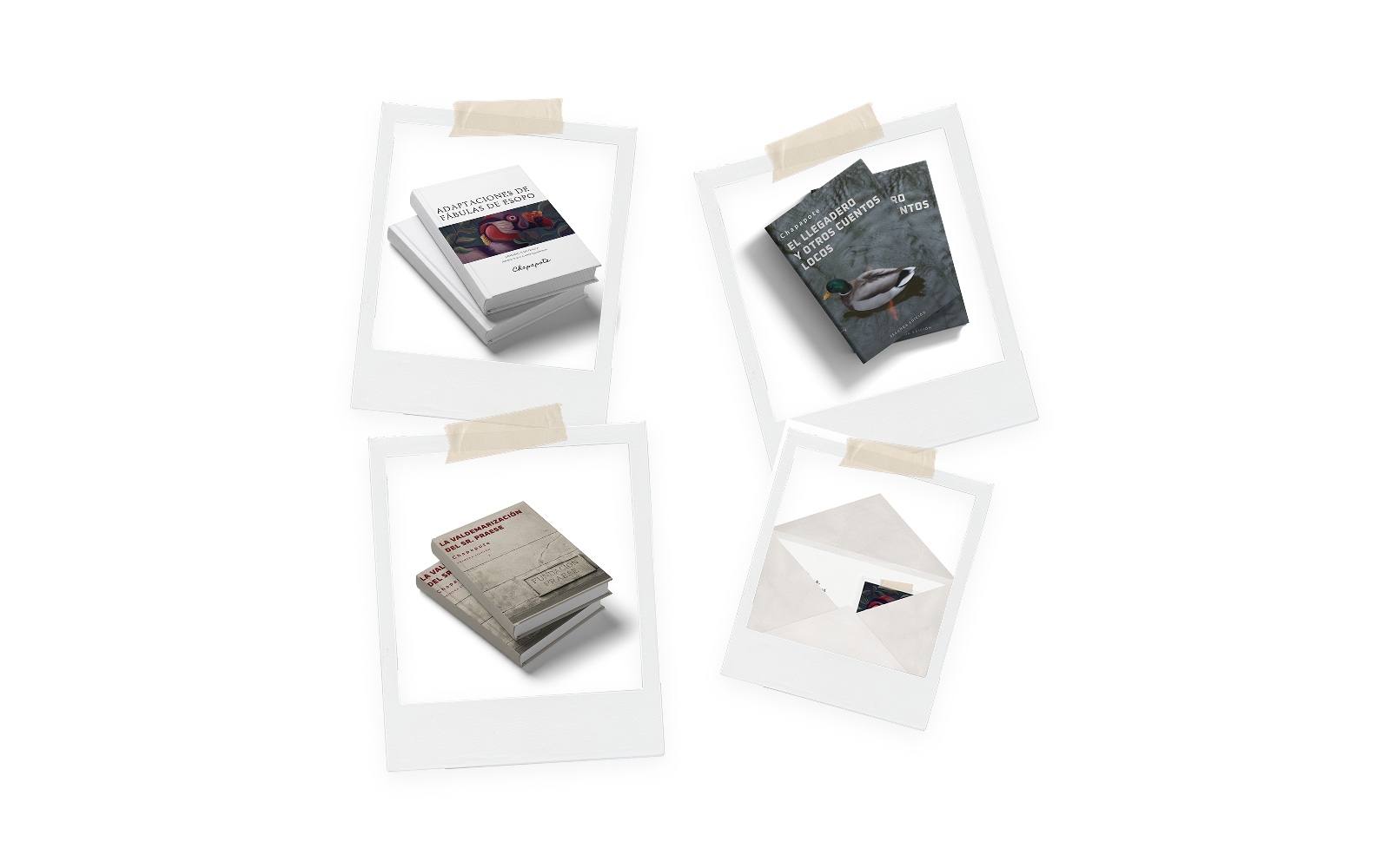 Bundle: Colección Chapapote · 3 libros + postal digital
