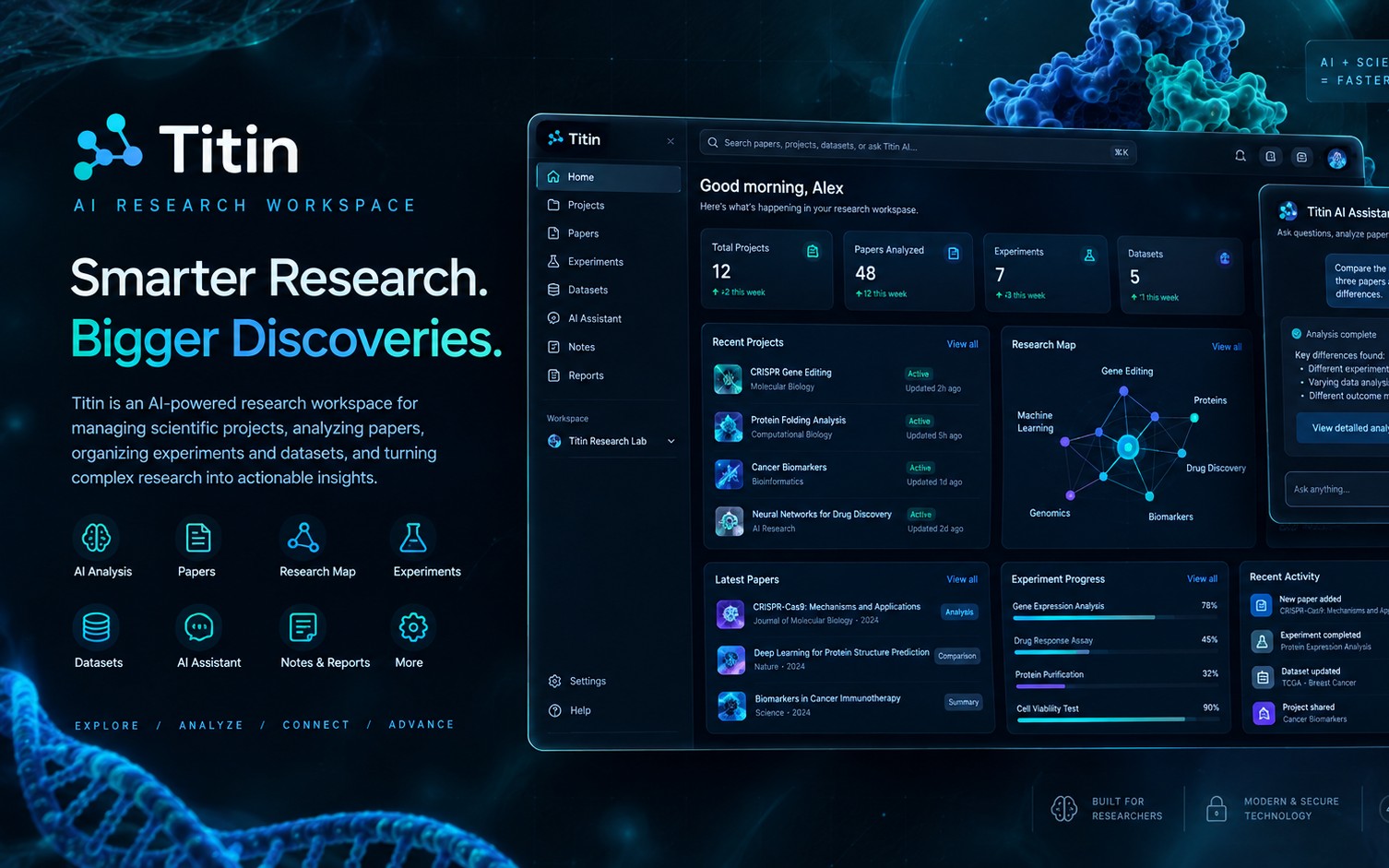Titin — AI Research Workspace