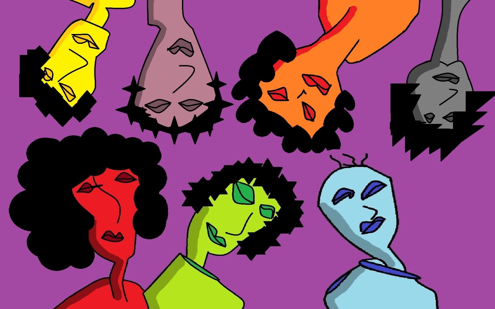 a crowd of feelings