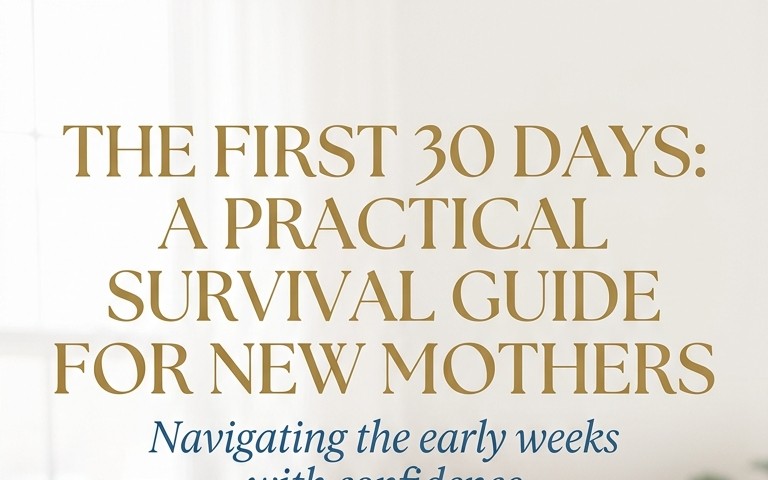 Book Title: The First 30 Days: A Practical Survival Guide for New Mothers