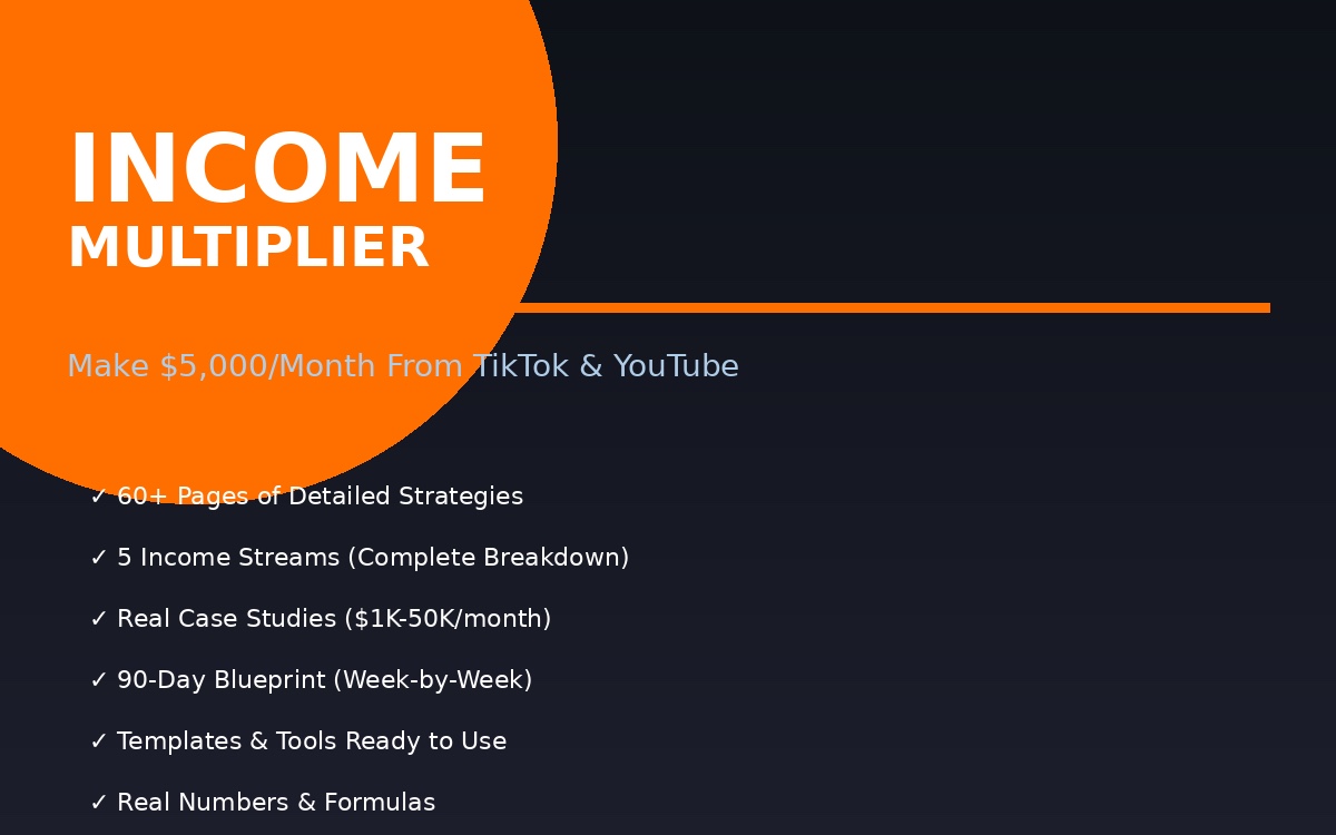 Creator Income Creator Income Multiplier: Make $5,000/Month Fro... | Getly