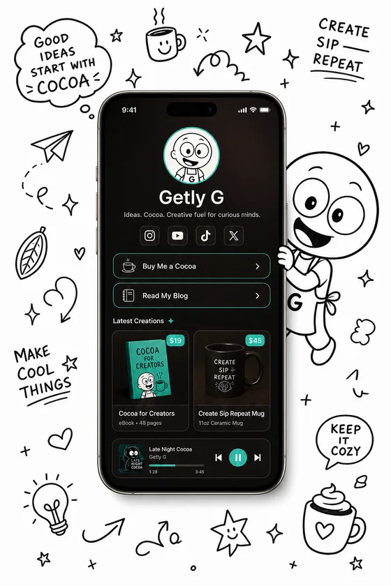 Getly Pages — Cocoa Mirage