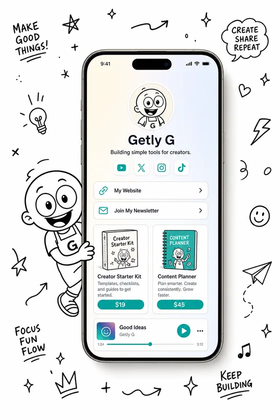 Getly Pages — Ivory Circuit